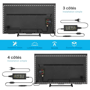 Éclairage LED Intelligent pour écrans Immersion Totale Smartlight Ultra