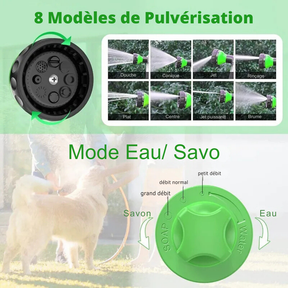 Pulvérisateur Multifonctionnel - Pour Baigner Votre Animal, Laver Votre Voiture, Arroser Vos Plantes et Bien Plus Encore!