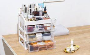 Boîte de Rangement Maquillage - Organisateur de Maquillage et Cosmétiques