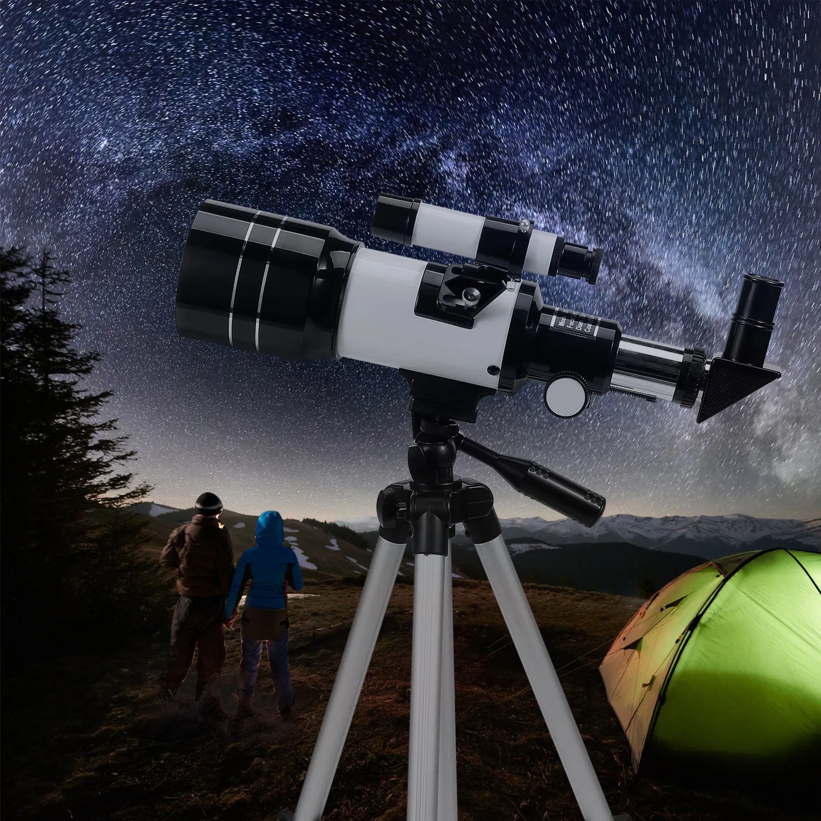 Télescope Astronomique Polyvalent - Oculaires Multiples & Accessoires Complets