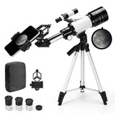 Télescope Astronomique Polyvalent - Oculaires Multiples & Accessoires Complets