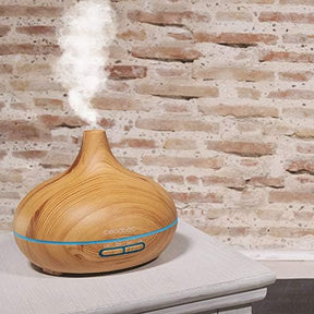 Diffuseur d'Huiles Essentielles - Humidificateur Ultrasonique Diffuseur Aromathérapie Maison