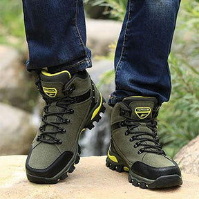 Chaussures de Randonnée Tout-Terrain pour Hommes - Imperméables, Respirantes & Antidérapantes