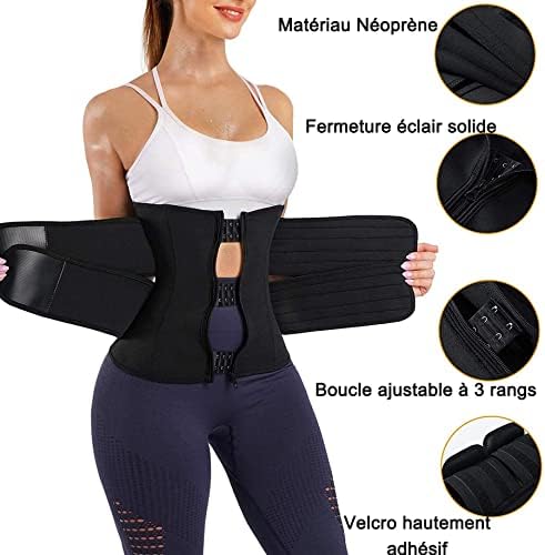 Gaine Ceinture Amincissante Ventre Plat - Serre-Taille Minceur Sculptant