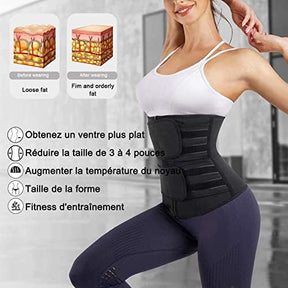 Gaine Ceinture Amincissante Ventre Plat - Serre-Taille Minceur Sculptant