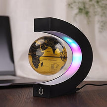 Globe Flottant Magnétique LED : Explorez le Monde avec Élégance et Mystère !