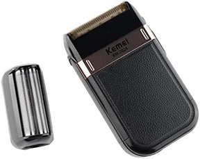 Rasoir Électrique Homme Shaver - Double Lames Sans Fil à Grille