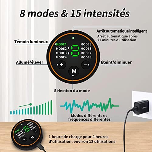 Appareil électrostimulation Sport - Abdos, Cuisses, Fessiers