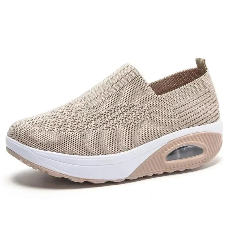 Chaussure Orthopédique SlipOn - Fabriqué en tissu mesh super doux avec amorti AIR Confort | Portez votre tennis comme une chaussette