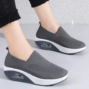 Chaussure Orthopédique SlipOn - Fabriqué en tissu mesh super doux avec amorti AIR Confort | Portez votre tennis comme une chaussette