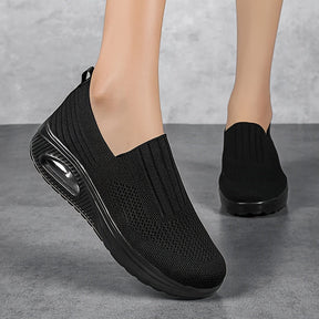 Chaussure Orthopédique SlipOn - Fabriqué en tissu mesh super doux avec amorti AIR Confort | Portez votre tennis comme une chaussette