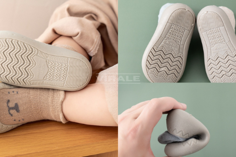 Chaussette Antidérapant Super Confortable pour Bébés - MON PETIT PIED