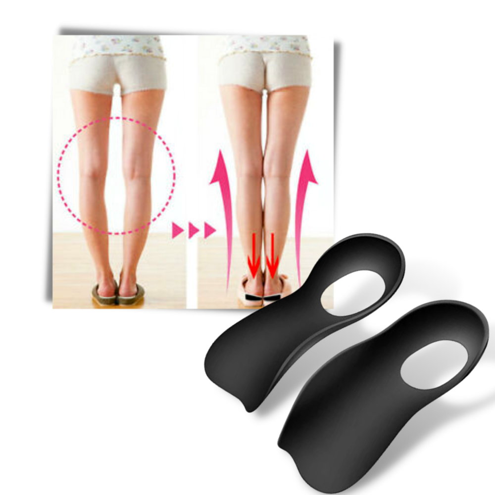 Semelles orthopédiques pour pieds plats