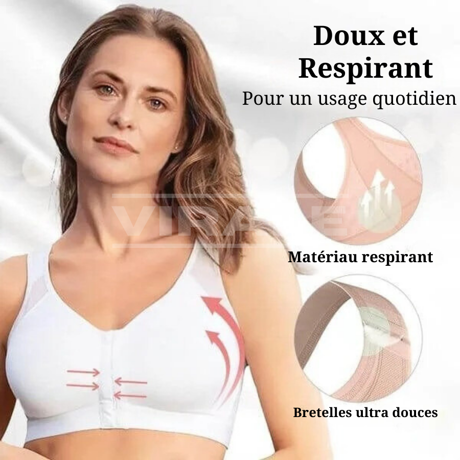 Soutien-Gorge de Maintien Ajustable avec Correcteur Postural UperBreast | Corrige la Posture et Soulage les Douleurs au Dos [ACHETEZ 1, OBTENEZ 2 - DERNIÈRES UNITÉS]