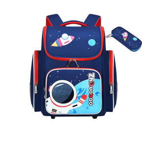 Sac à Dos Enfant Premium Imperméable Unisexe - Aventure Spatiale à l'École + Cadeau