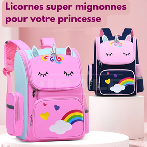 Sac à dos enfant licorne - Brillez comme un arc-en-ciel