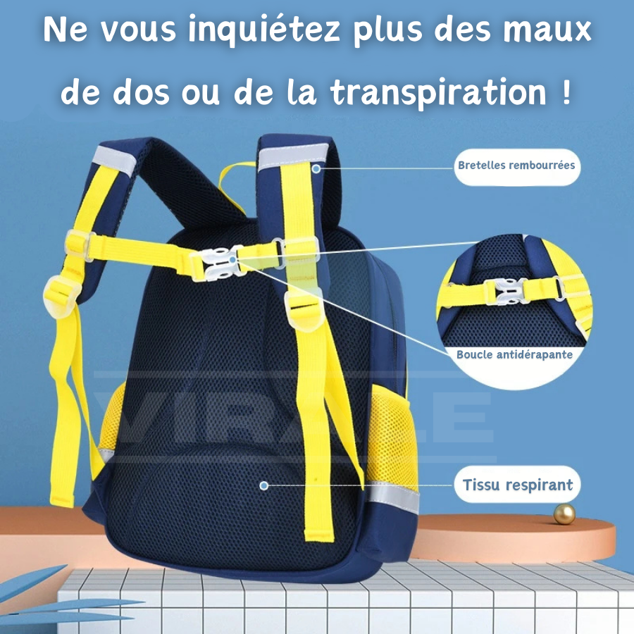 Sac à Dos Enfant Fusée Amusante - Ayez de l'Espace pour Tout Emporter