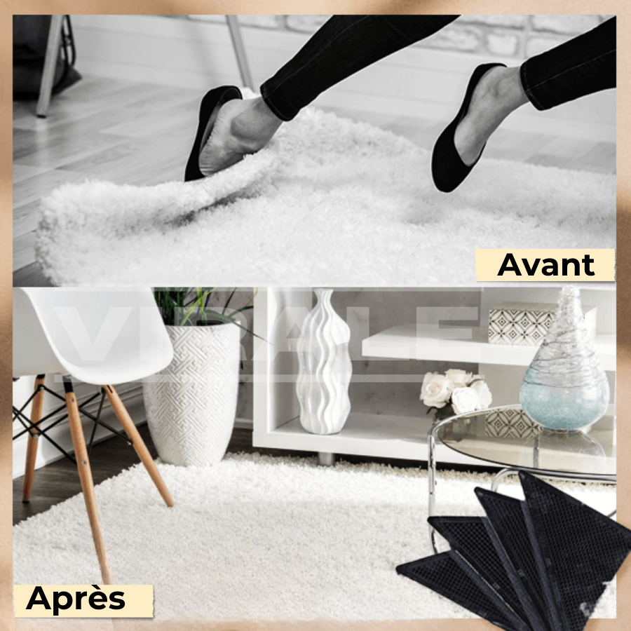 Kit Antidérapant Pour Tapis | Évitez les Accidents Domestiques