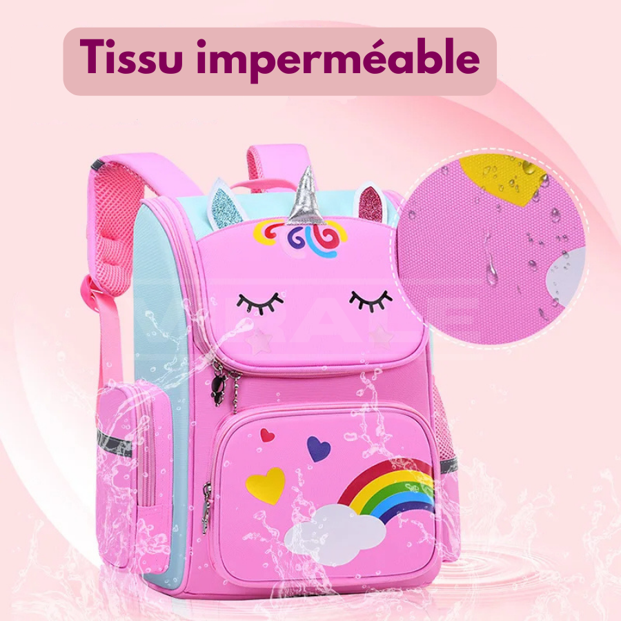 Sac à dos enfant licorne - Brillez comme un arc-en-ciel