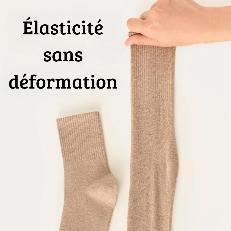 Chaussettes en Coton Péruvien Peigné Mi-Mollet | Liquidation 50% de réduction + LIVRAISON GRATUITE