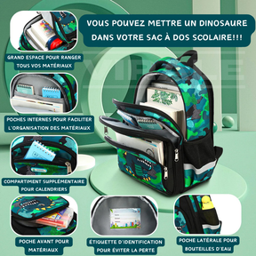 Sac à Dos Enfant Ami Dino - Retour à l'École avec Grand Style