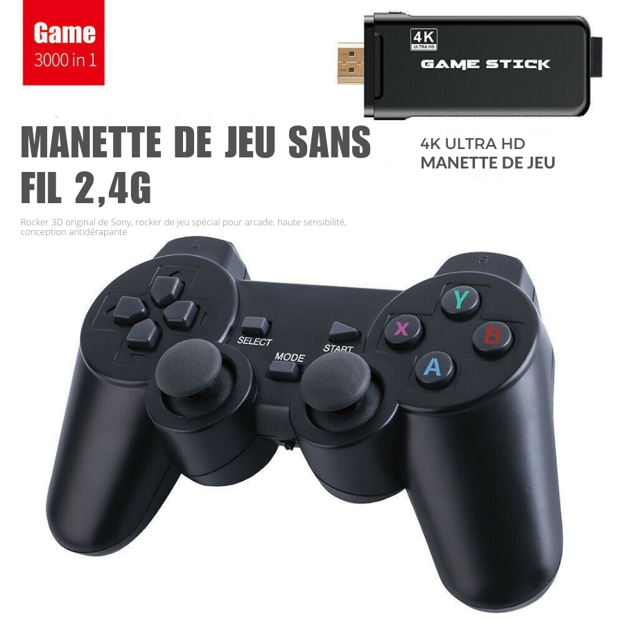 Console de Jeux Rétro - Plus de 30000 jeux