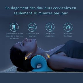 DocteurSommeil™️ - Coussin Ergonomique pour Douleurs au Cou et aux Épaules