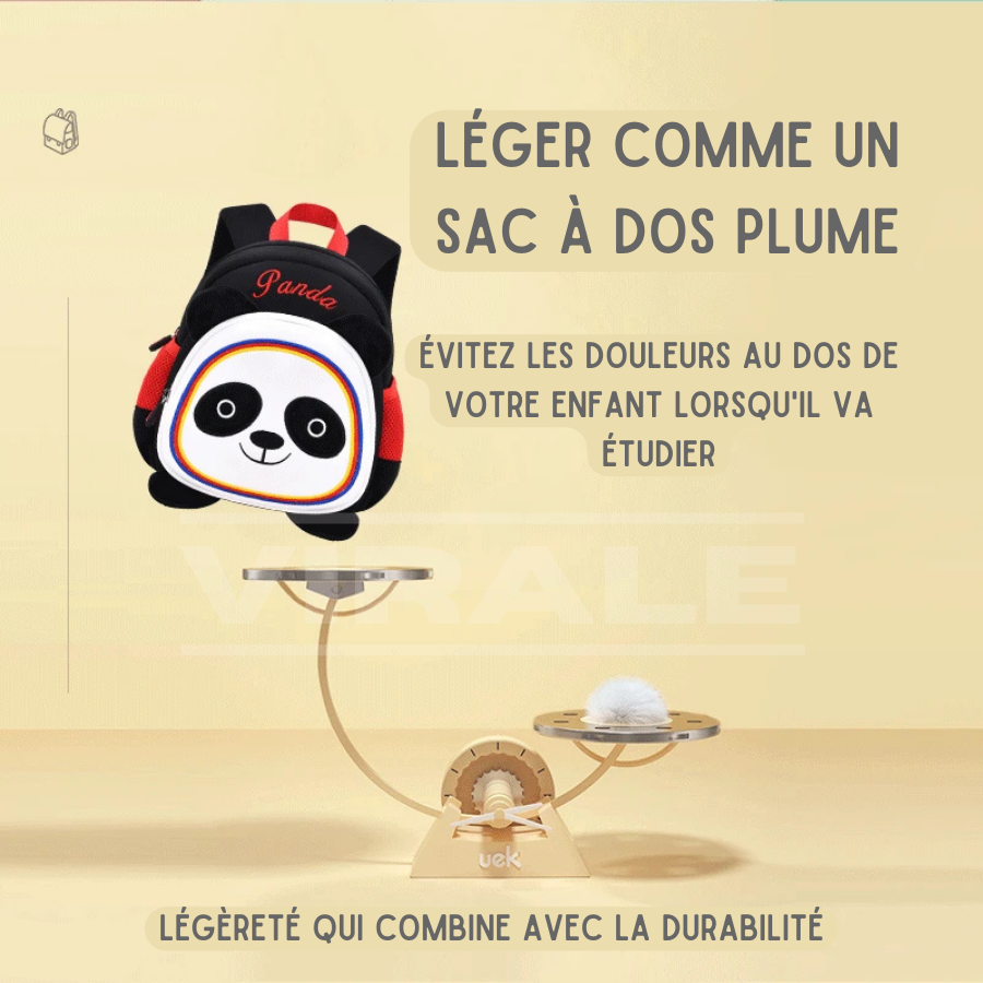 Sac à Dos Enfant Mon Panda - Emmène Ton Meilleur Ami Partout