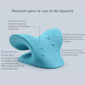 DocteurSommeil™️ - Coussin Ergonomique pour Douleurs au Cou et aux Épaules