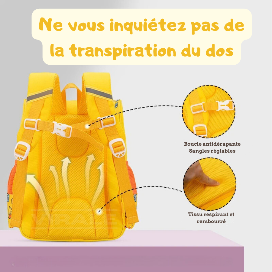 Sac à dos Enfant Canard Jaune - Motif Amusant et Créatif