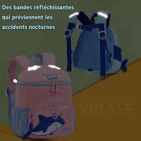 Sac à Dos Enfant Bébé Requin - Plongez dans les Études