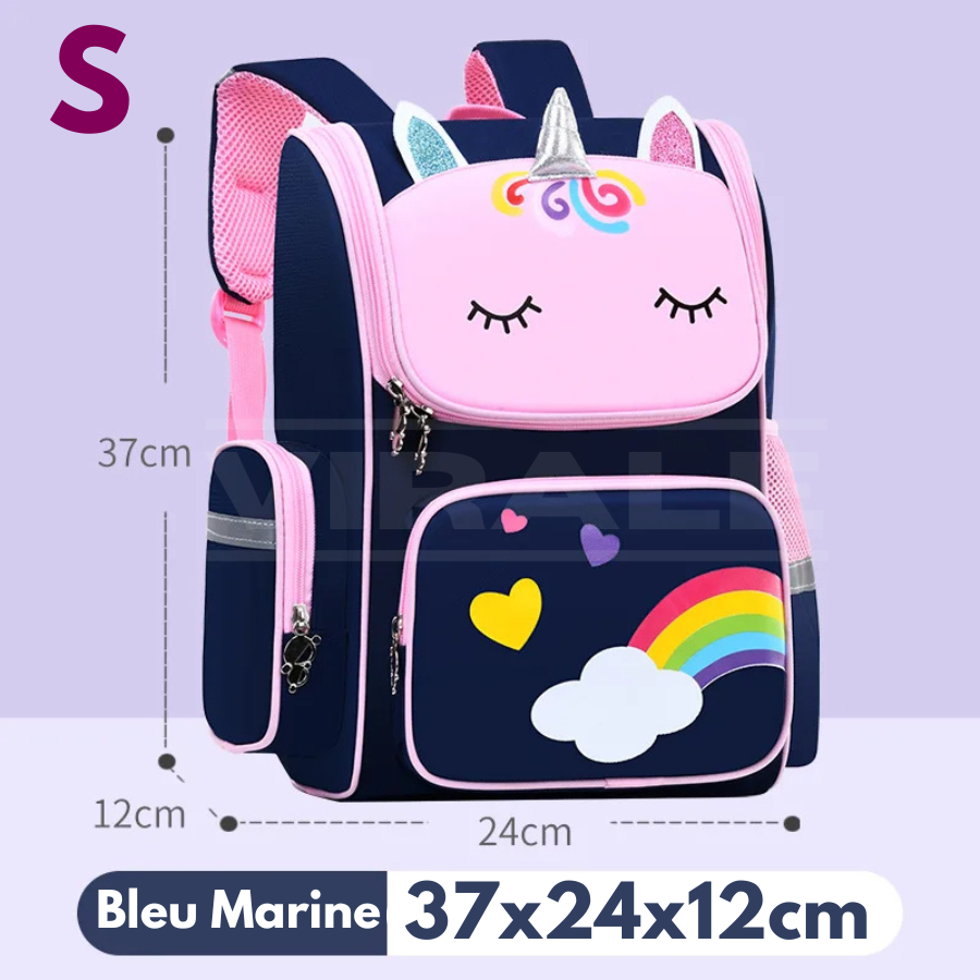 Sac à dos enfant licorne - Brillez comme un arc-en-ciel