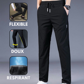 Pantalon Ultra Tech Slim Fit |Tissu extensible et respirant pour un confort total en toute occasion [Aujourd'hui seulement, achetez-en 1 et obtenez-en 2]