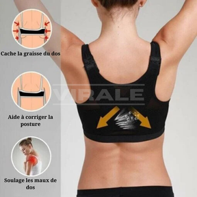 Soutien-Gorge de Maintien Ajustable avec Correcteur Postural UperBreast | Corrige la Posture et Soulage les Douleurs au Dos [ACHETEZ 1, OBTENEZ 2 - DERNIÈRES UNITÉS]