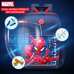 Sac à Dos Enfant Premium Spider-Man - Avec de Grandes Devoirs Viennent de Grandes Responsabilités !