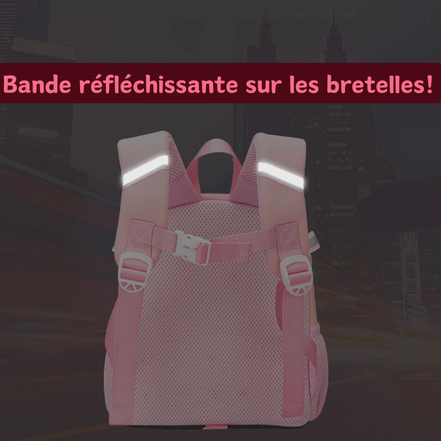 Sac à Dos Enfant Lapin - Confort et Douceur pour la Rentrée Scolaire