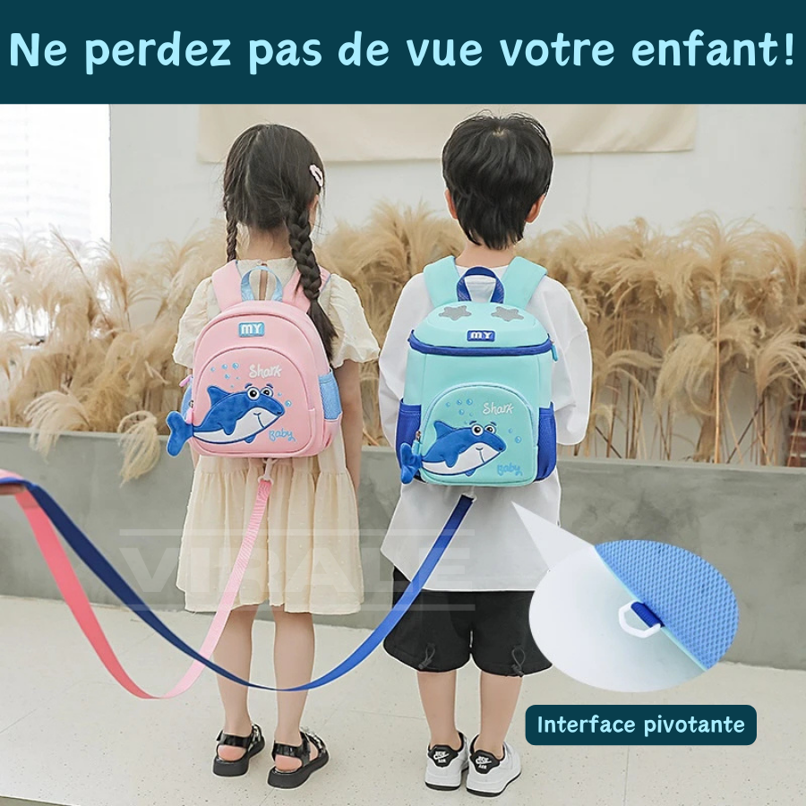 Sac à Dos Enfant Bébé Requin - Plongez dans les Études