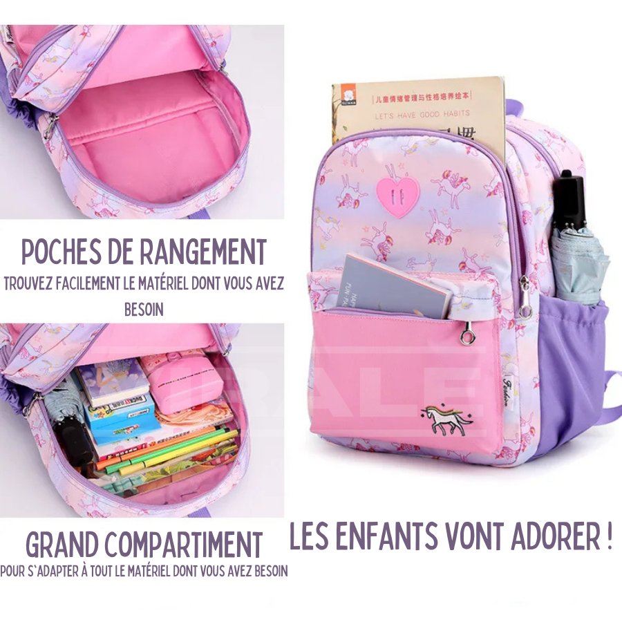 Sac à Dos Enfant Confort Premium - Retour à l'École sans Soucis