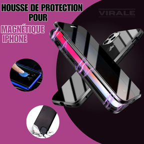 Housse de protection magnétique pour iPhone