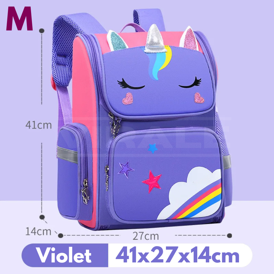 Sac à dos enfant licorne - Brillez comme un arc-en-ciel