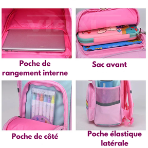 Sac à dos enfant licorne - Brillez comme un arc-en-ciel