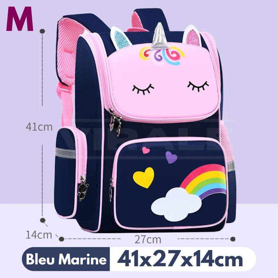 Sac à dos enfant licorne - Brillez comme un arc-en-ciel