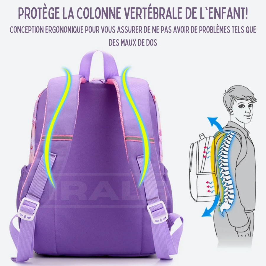 Sac à Dos Enfant Confort Premium - Retour à l'École sans Soucis