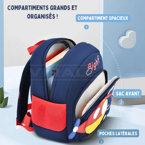 Sac à Dos Enfant Petit Pilote - Confortable Comme un Nuage