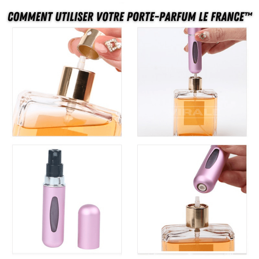 Porte-Parfum Rechargeable Originale LE FRANCE