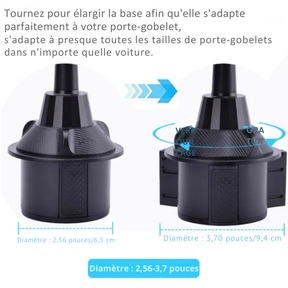 Plateau de Voiture pour Porte-Gobelet Universel