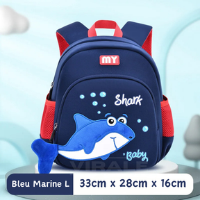 Sac à Dos Enfant Bébé Requin - Plongez dans les Études