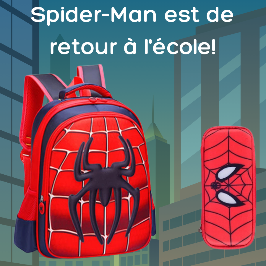 Sac à Dos Enfant Spider-Man - De Retour à l'École