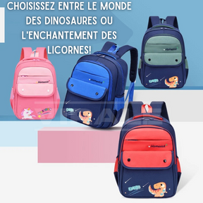 Sac à Dos Enfant Dinosaures et Licornes - Retour à l'École avec un Style Unique