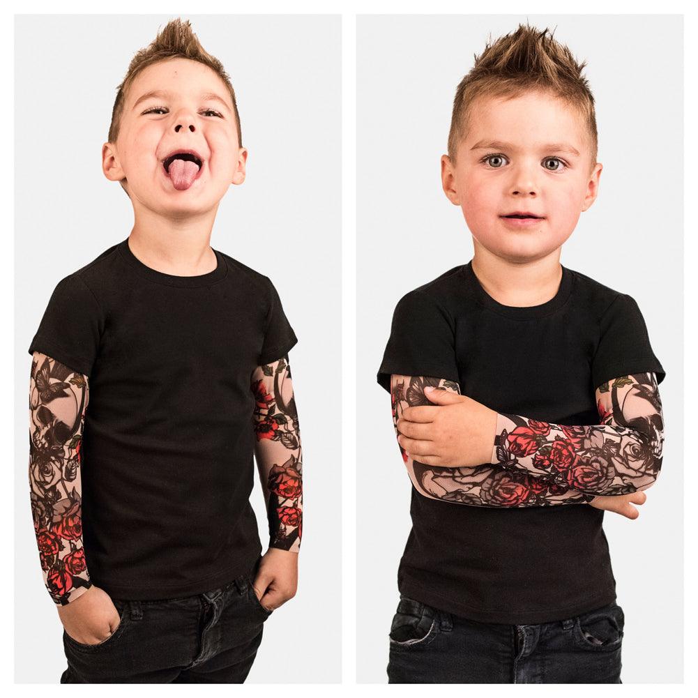 T-shirt / Body avec Faux Tatouage pour Enfants et Bébés - TATOUAGE BÉBÉ Amusant et Confortable